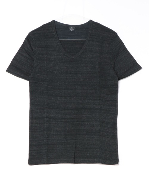 VIBGYOR(ヴィブジョー)の「メランジフライス Vネック 5分袖 & 半袖(Tシャツ/カットソー・メンズ・チャコールグレー/杢グレー/グレー系その他/ワイン/レッド系/ダークブルー/ブルー系その他・MEDIUM/LARGE)」の8枚目の写真