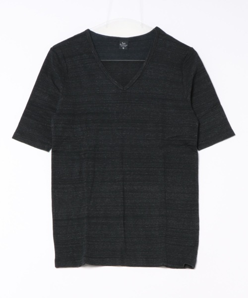 VIBGYOR(ヴィブジョー)の「メランジフライス Vネック 5分袖 & 半袖(Tシャツ/カットソー・メンズ・チャコールグレー/杢グレー/グレー系その他/ワイン/レッド系/ダークブルー/ブルー系その他・MEDIUM/LARGE)」の15枚目の写真