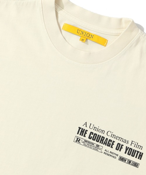 UNION(UNION TOKYO)(ユニオン)の「UNION TOKYO CINEMA TEE ユニオントーキョー Tシャツ(Tシャツ/カットソー・メンズ・ホワイト系その他/ブラック・MEDIUM/LARGE/X-LARGE/SMALL/XX-LARGE)」の11枚目の写真