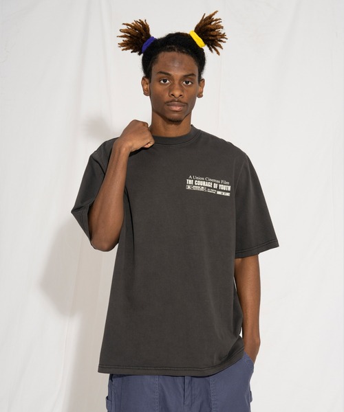 UNION(UNION TOKYO)(ユニオン)の「UNION TOKYO CINEMA TEE ユニオントーキョー Tシャツ(Tシャツ/カットソー・メンズ・ホワイト系その他/ブラック・MEDIUM/LARGE/X-LARGE/SMALL/XX-LARGE)」の8枚目の写真