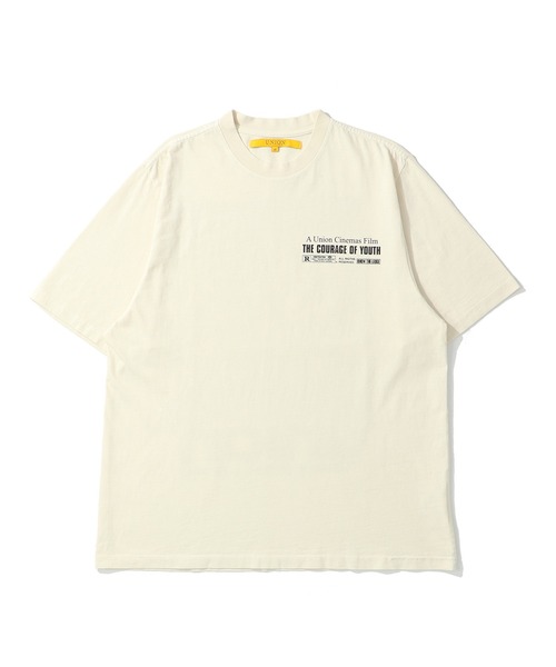 UNION(UNION TOKYO)(ユニオン)の「UNION TOKYO CINEMA TEE ユニオントーキョー Tシャツ(Tシャツ/カットソー・メンズ・ホワイト系その他/ブラック・MEDIUM/LARGE/X-LARGE/SMALL/XX-LARGE)」の9枚目の写真