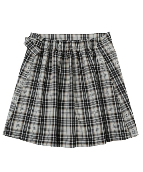 PUNYUS（プニュズ）の「サイドプリーツチェックミニスカート（スカート・レディース・ライトブラウン/ブラック・1/2/3/4）」の8枚目の写真