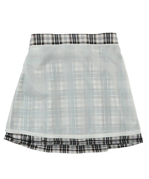 PUNYUS（プニュズ）の「サイドプリーツチェックミニスカート（スカート・レディース・ライトブラウン/ブラック・1/2/3/4）」の18枚目の写真