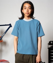 narifuri（ナリフリ）の「マルチワッフルクルーネックTシャツ（Tシャツ/カットソー）」