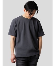 narifuri（ナリフリ）の「マルチワッフルクルーネックTシャツ（Tシャツ/カットソー・メンズ）」