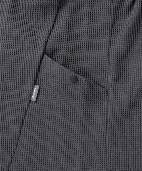 narifuri（ナリフリ）の「マルチワッフルクルーネックTシャツ（Tシャツ/カットソー・メンズ・ホワイト/ブラック/チョコ/グレー/オートミール/ダークグレー/ライトピンク/カーキ/チャコール/ライトグレー/ターコイズブルー・MEDIUM/LARGE/X-LARGE/SMALL）」の17枚目の写真