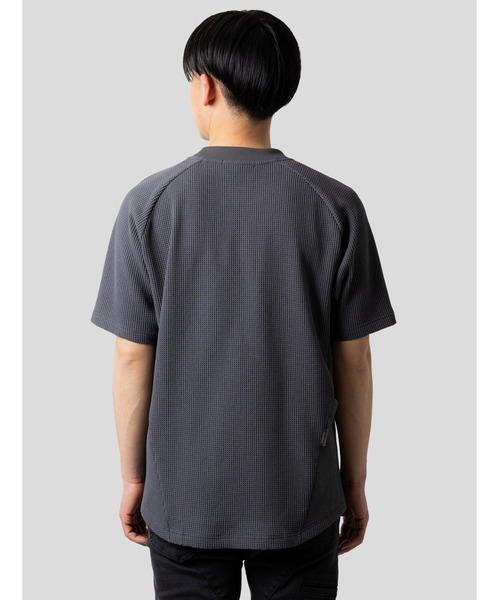 マルチワッフルクルーネックTシャツ（Tシャツ/カットソー