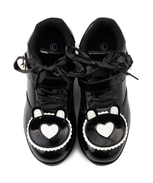 厚底クマさんスニーカー（スニーカー）｜cs T&P（シーエスティーアンドピー）