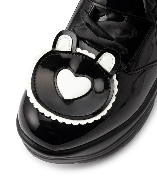 厚底クマさんスニーカー（スニーカー）｜cs T&P（シーエスティーアンドピー）