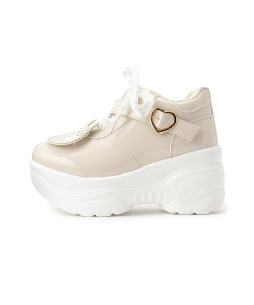 厚底クマさんスニーカー（スニーカー）｜cs T&P（シーエスティーアンドピー）