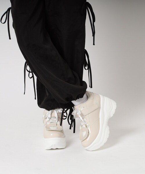 厚底クマさんスニーカー（スニーカー）｜cs T&P（シーエスティーアンドピー）