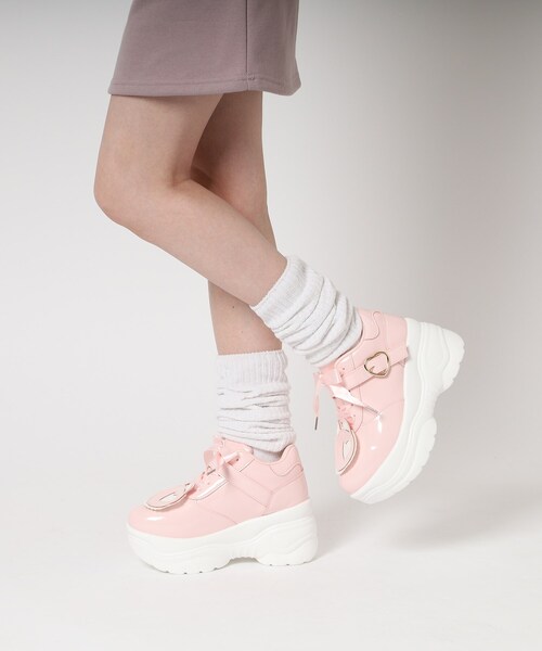 厚底クマさんスニーカー（スニーカー）｜cs T&P（シーエスティーアンドピー）