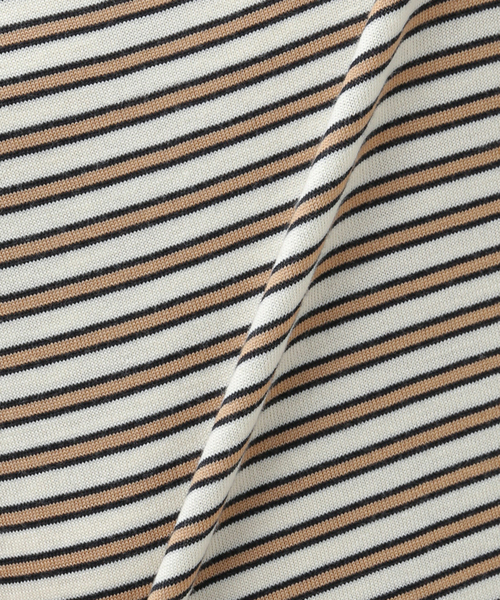 EDIFICE LA BOUCLE(エディフィスラブークル)の「【LA BOUCLE / ラブ―クル】ウォッシャブル ビッグ ニット Tシャツ(ニット/セーター・メンズ・ネイビー/ホワイト/サックスブルー・2/3)」の14枚目の写真