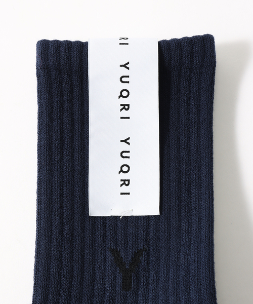 YUQRI（ユクリ）の「【YUQRI/ユクリ】 first step（ソックス/靴下・メンズ・チャコールグレー/ホワイト/ネイビー/ベージュ/レッド/ブラック/イエロー・FREE）」の11枚目の写真
