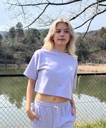 SOL DE VERANO/ロキシークロップド丈Tシャツ