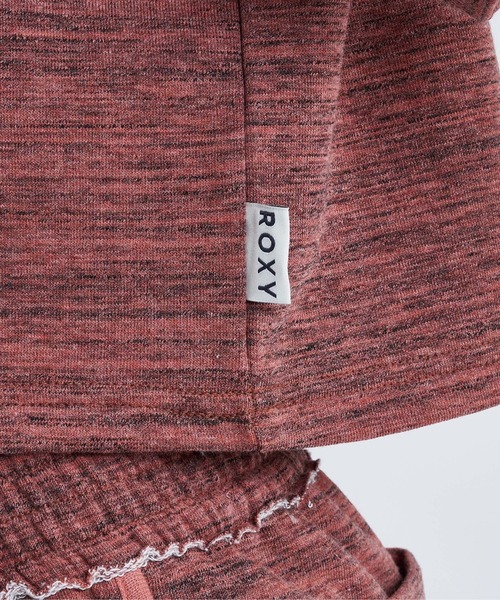 ROXY(ロキシー)の「SOL DE VERANO/ロキシークロップド丈Tシャツ(Tシャツ/カットソー・レディース・パープル/ブラウン/グレー・MEDIUM/LARGE/SMALL)」の10枚目の写真