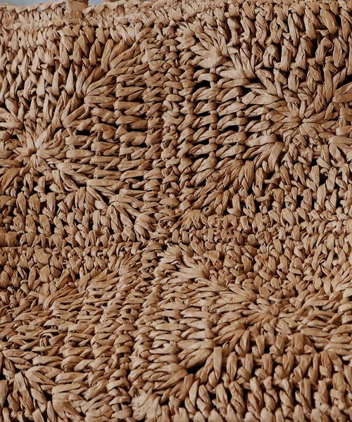 antiqua（アンティカ）の「スクエアかごバッグ（かごバッグ・レディース・ブラウン・FREE）」の17枚目の写真