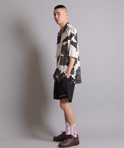 GALLIS ADDICTION（ガリスアディクション）の「GA 総柄S/S SHIRT（シャツ/ブラウス・メンズ・キナリ/ブラック系その他2/ブラック系その他3/ホワイト系その他2/ネイビー/ブラック/ホワイト・FREE）」の18枚目の写真