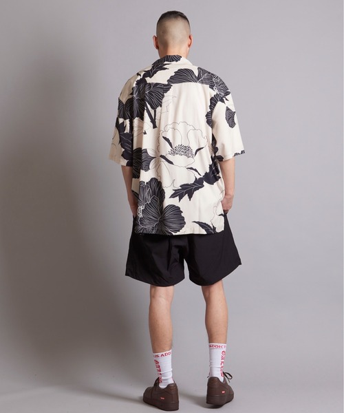 GALLIS ADDICTION（ガリスアディクション）の「GA 総柄S/S SHIRT（シャツ/ブラウス・メンズ・キナリ/ブラック系その他2/ブラック系その他3/ホワイト系その他2/ネイビー/ブラック/ホワイト・FREE）」の20枚目の写真