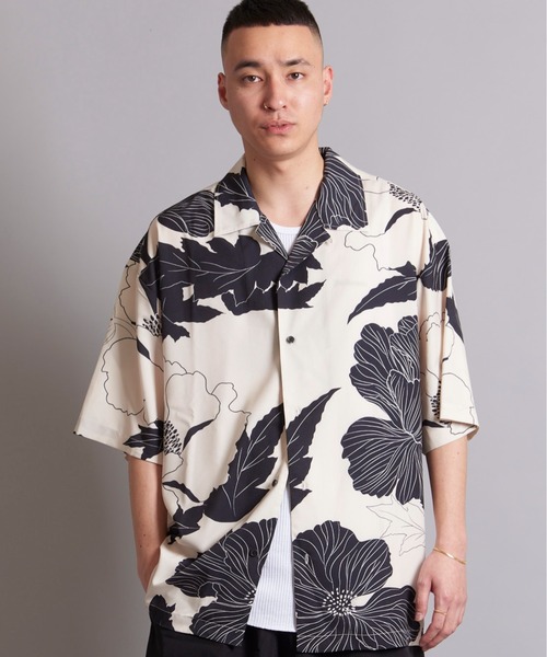 GALLIS ADDICTION（ガリスアディクション）の「GA 総柄S/S SHIRT（シャツ/ブラウス・メンズ・キナリ/ブラック系その他2/ブラック系その他3/ホワイト系その他2/ネイビー/ブラック/ホワイト・FREE）」の8枚目の写真