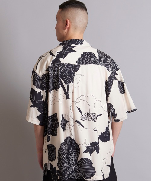 GALLIS ADDICTION（ガリスアディクション）の「GA 総柄S/S SHIRT（シャツ/ブラウス・メンズ・キナリ/ブラック系その他2/ブラック系その他3/ホワイト系その他2/ネイビー/ブラック/ホワイト・FREE）」の14枚目の写真