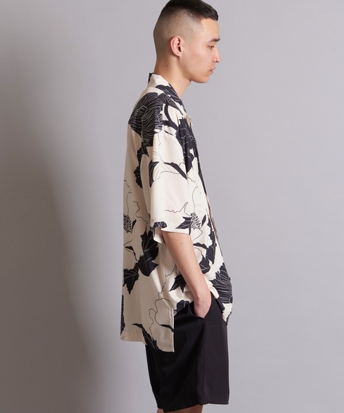 GALLIS ADDICTION（ガリスアディクション）の「GA 総柄S/S SHIRT（シャツ/ブラウス・メンズ・キナリ/ブラック系その他2/ブラック系その他3/ホワイト系その他2/ネイビー/ブラック/ホワイト・FREE）」の13枚目の写真