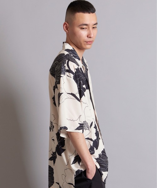 GALLIS ADDICTION（ガリスアディクション）の「GA 総柄S/S SHIRT（シャツ/ブラウス・メンズ・キナリ/ブラック系その他2/ブラック系その他3/ホワイト系その他2/ネイビー/ブラック/ホワイト・FREE）」の12枚目の写真