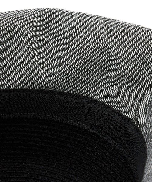 Petit Honfleur（プチオンフルール）の「切替ハット（ハット・レディース・ベージュ/ブラック・フリー）」の8枚目の写真