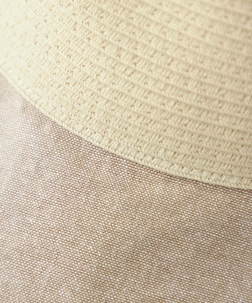 Petit Honfleur（プチオンフルール）の「切替ハット（ハット・レディース・ベージュ/ブラック・フリー）」の13枚目の写真