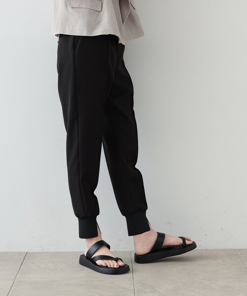 GALLEST(ギャレスト)の「◆ピンタックスリットジョガーパンツ(その他パンツ・レディース・アイボリー/ブラック/グレー・36/38/40)」の6枚目の写真