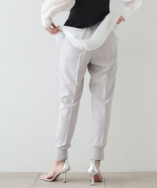 GALLEST(ギャレスト)の「◆ピンタックスリットジョガーパンツ(その他パンツ・レディース・アイボリー/ブラック/グレー・36/38/40)」の12枚目の写真