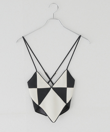 【FUMIE TANAKA(フミエタナカ)】pyramid buistier：ビスチェ