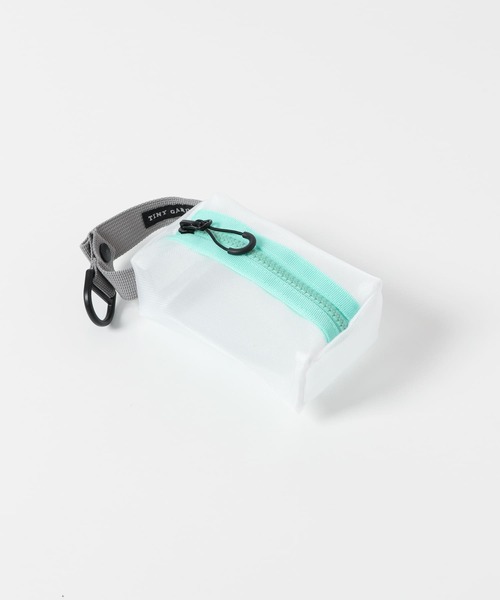 EKAL（エカル）の「TINY GARDEN PRODUCTS　マルチユースメッシュポーチ ミニ（その他雑貨・レディース・グレー系その他/ホワイト・ONE）」の6枚目の写真