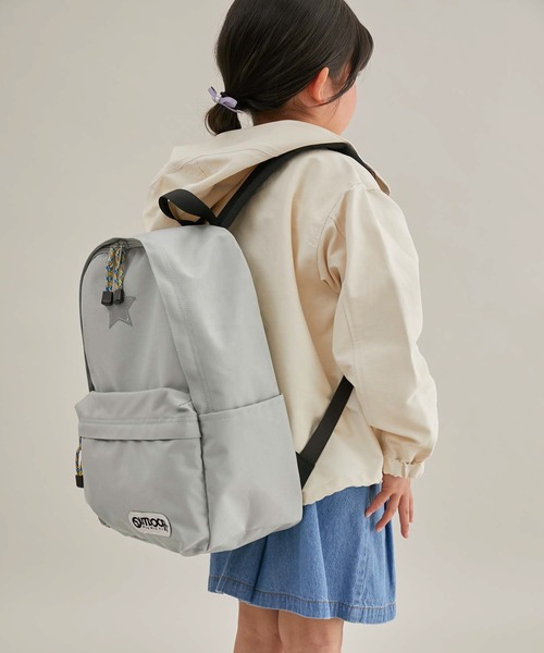 OUTDOOR PRODUCTS(アウトドアプロダクツ)の「【KIDS】【OUTDOOR PRODUCTS/アウトドアプロダクツ別注】リフレクター付リュック 16L(バックパック/リュック・キッズ・グリーン系その他/ラベンダー・FREE)」の9枚目の写真