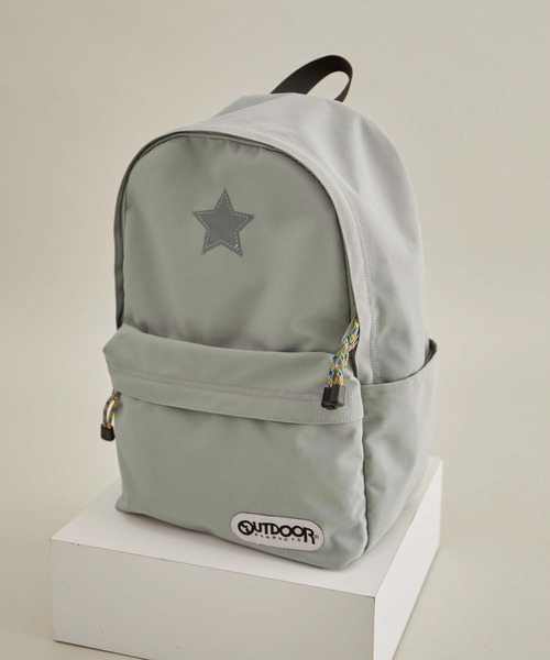 OUTDOOR PRODUCTS(アウトドアプロダクツ)の「【KIDS】【OUTDOOR PRODUCTS/アウトドアプロダクツ別注】リフレクター付リュック 16L(バックパック/リュック・キッズ・グリーン系その他/ラベンダー・FREE)」の10枚目の写真