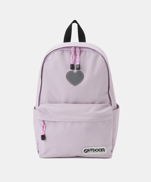 OUTDOOR PRODUCTS(アウトドアプロダクツ)の「【KIDS】【OUTDOOR PRODUCTS/アウトドアプロダクツ別注】リフレクター付リュック 16L(バックパック/リュック・キッズ・グリーン系その他/ラベンダー・FREE)」の11枚目の写真