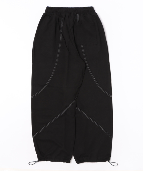 ALAND(エーランド)の「3.3 Field Trip/ステッチパンツ(スウェットパンツ・メンズ・ブラック/グレー・FREE)」の3枚目の写真