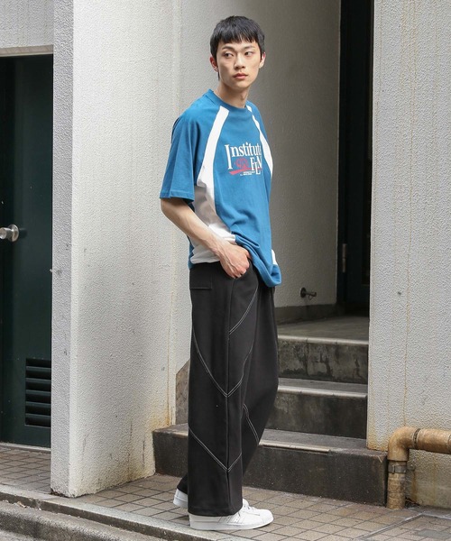 ALAND(エーランド)の「3.3 Field Trip/ステッチパンツ(スウェットパンツ・メンズ・ブラック/グレー・FREE)」の18枚目の写真