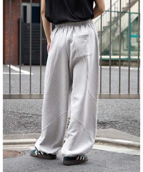 ALAND(エーランド)の「3.3 Field Trip/ステッチパンツ(スウェットパンツ・メンズ・ブラック/グレー・FREE)」の16枚目の写真