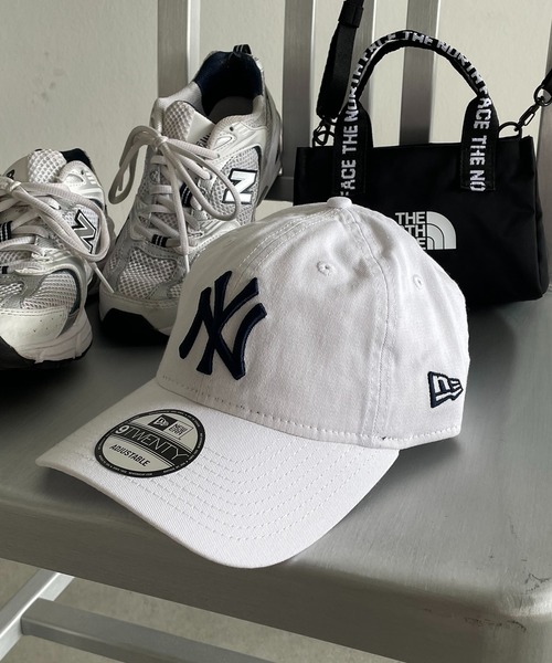NEW ERA（ニューエラ）の「日本未発売【NEW ERA】9TWENTY MLB CORE CLASSIC（キャップ・レディース・ホワイト系その他2/ブラック系その他2/ベージュ系その他2/ブルー/グリーン/ホワイト系その他/ブラック系その他/ベージュ系その他/ホワイト/ブラック/ベージュ系その他3/ブラック系その他3/チャコールグレー/ダークグレー/ネイビー・FREE）」の3枚目の写真