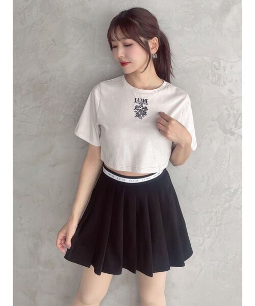 EATME（イートミー）の「ウエストロゴプリーツスカート（スカート・レディース・ブラック/ブラウン/アイボリー・SMALL/MEDIUM）」の20枚目の写真