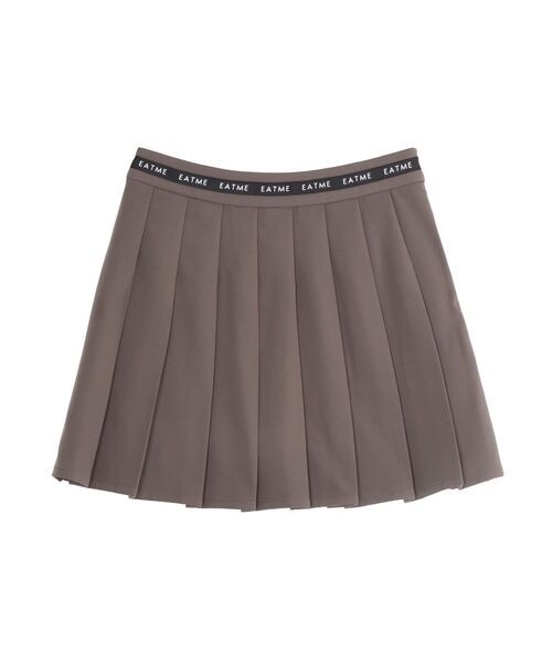 EATME（イートミー）の「ウエストロゴプリーツスカート（スカート・レディース・ブラック/ブラウン/アイボリー・SMALL/MEDIUM）」の10枚目の写真