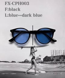 FLEX（フレックス）の「調光・偏光レンズ搭載 classic round sunglasses / クラシック ラウンドサングラス（サングラス）」
