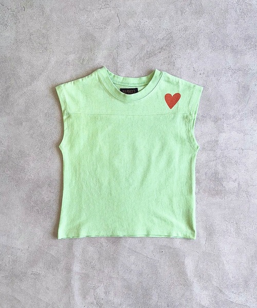 BIG FIELD（ビッグフィールド）の「モチーフフットボールTee（90～150cm）（Tシャツ/カットソー・キッズ・チャコール/ラベンダー/ライム/オフホワイト・90/100/110/120/130/140/150）」の18枚目の写真