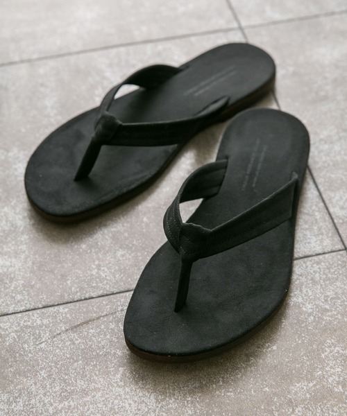 URBAN RESEARCH DOORS（アーバンリサーチドアーズ）の「Made in Japan トングサンダル（サンダル・メンズ・ベージュ系その他/ブラック・MEDIUM/LARGE）」の15枚目の写真