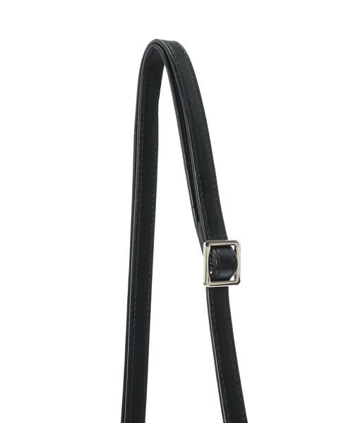 AMERICAN HOLIC（アメリカンホリック）の「2WAYペーパースクエアミニショルダーBAG（かごバッグ・レディース・ブラック/ベージュ・FREE）」の3枚目の写真