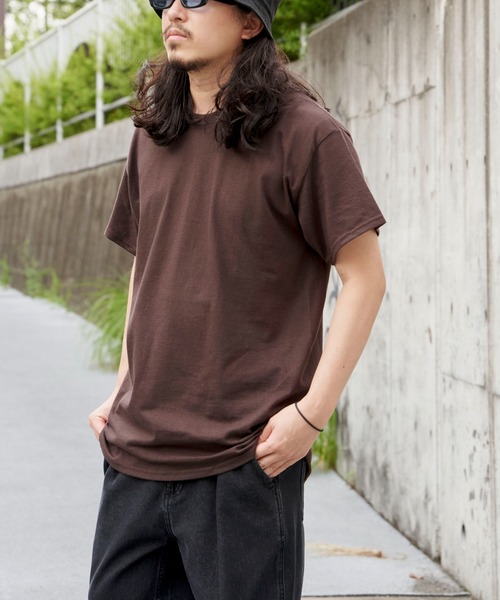GILDAN(ギルダン)の「【GILDAN/ギルダン】6.0oz ハーフスリーブ ビッグTシャツ2(Tシャツ/カットソー・メンズ・ブルー系その他/ダークブラウン/ミント/ダークグレー/レッド/ライトグレー/ネイビー/ベージュ・L/3L/LL/S/M/SS)」の17枚目の写真