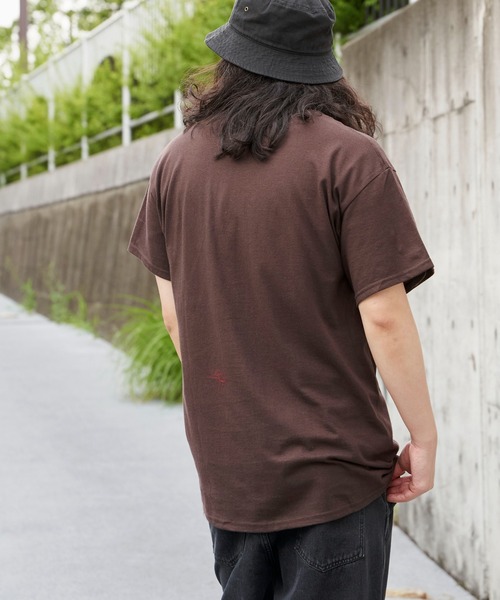 GILDAN(ギルダン)の「【GILDAN/ギルダン】6.0oz ハーフスリーブ ビッグTシャツ2(Tシャツ/カットソー・メンズ・ブルー系その他/ダークブラウン/ミント/ダークグレー/レッド/ライトグレー/ネイビー/ベージュ・L/3L/LL/S/M/SS)」の19枚目の写真