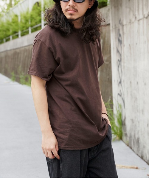 GILDAN(ギルダン)の「【GILDAN/ギルダン】6.0oz ハーフスリーブ ビッグTシャツ2(Tシャツ/カットソー・メンズ・ブルー系その他/ダークブラウン/ミント/ダークグレー/レッド/ライトグレー/ネイビー/ベージュ・L/3L/LL/S/M/SS)」の20枚目の写真