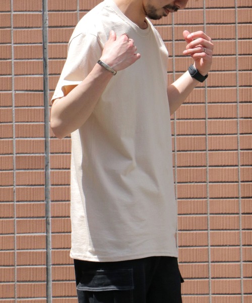 GILDAN(ギルダン)の「【GILDAN/ギルダン】6.0oz ハーフスリーブ ビッグTシャツ2(Tシャツ/カットソー・メンズ・ブルー系その他/ダークブラウン/ミント/ダークグレー/レッド/ライトグレー/ネイビー/ベージュ・L/3L/LL/S/M/SS)」の9枚目の写真